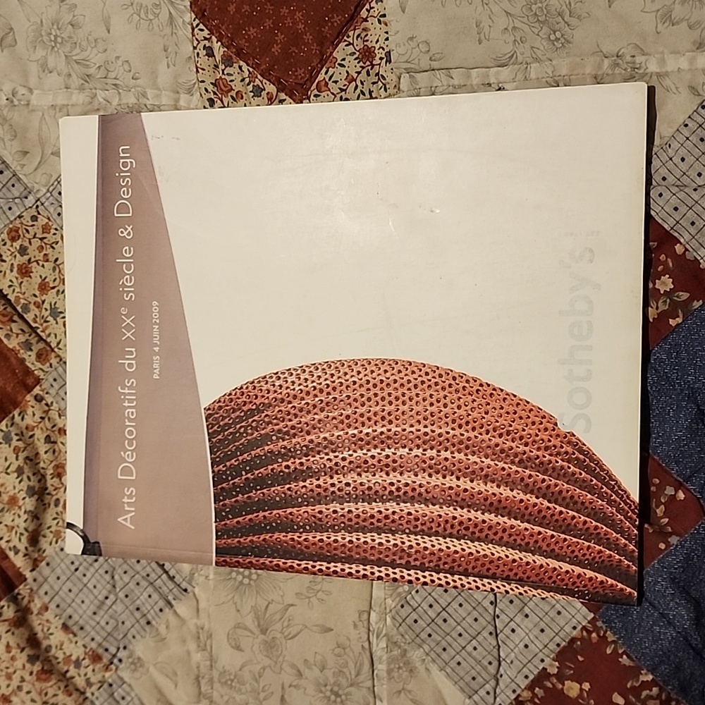 Sotheby's Arts Decoratifs du xxe siecle & Design Paris 4 July 2009 Catalog